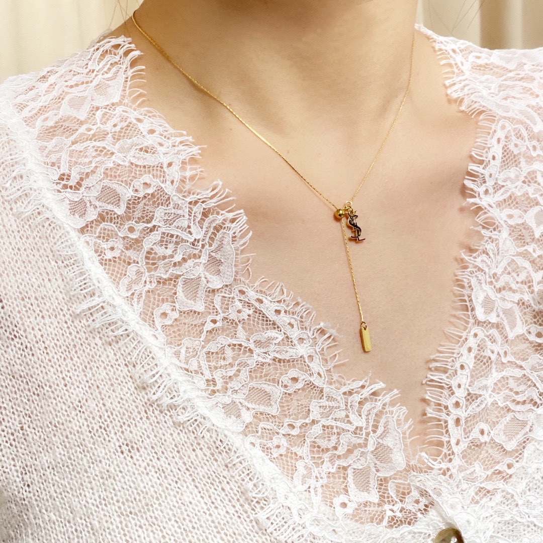 Saint Laurent YSL necklace