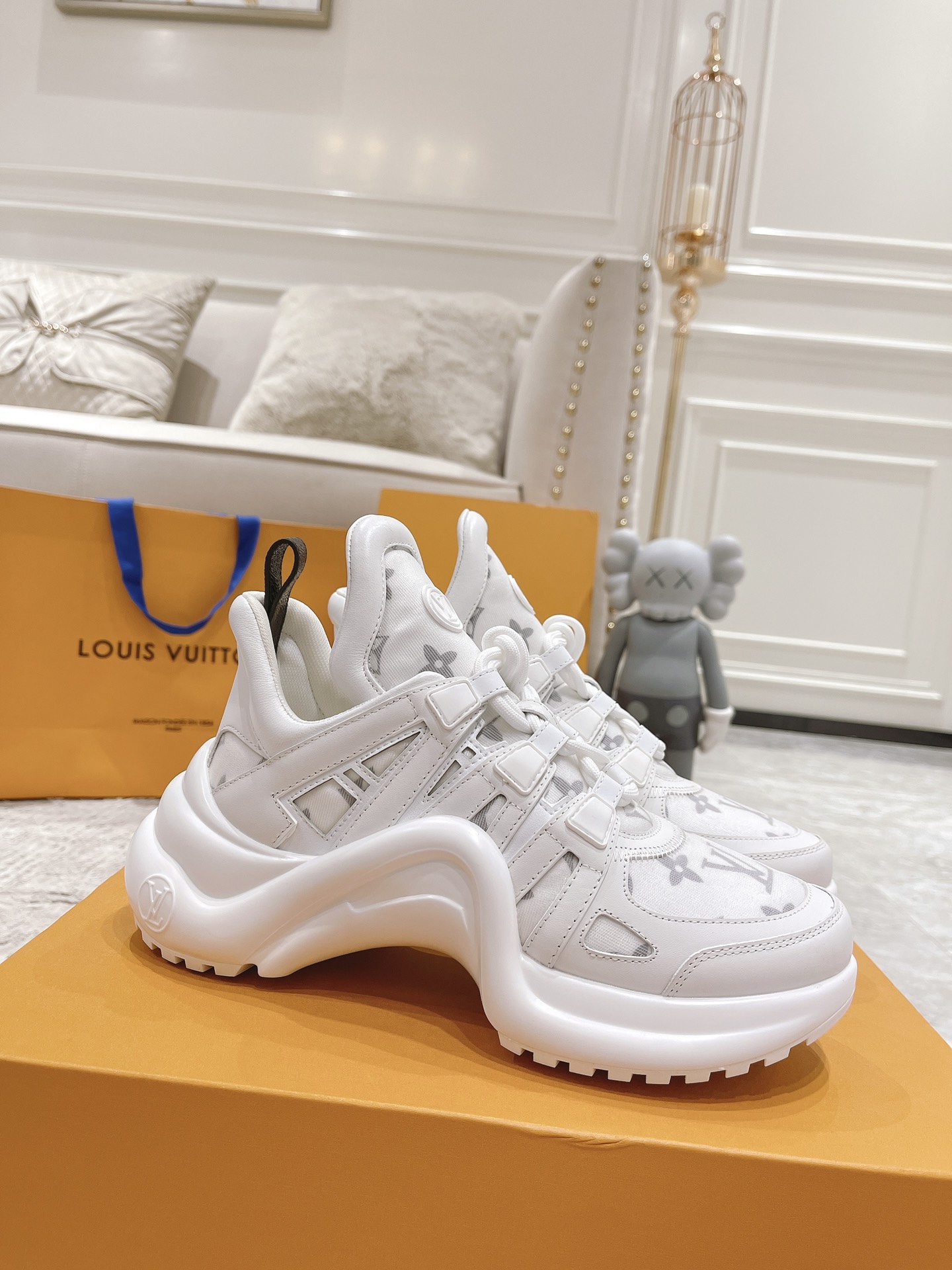 Louis Vuitton Archlight Donkey Brand Louis Vuitton Casual Sports Dad Shoes