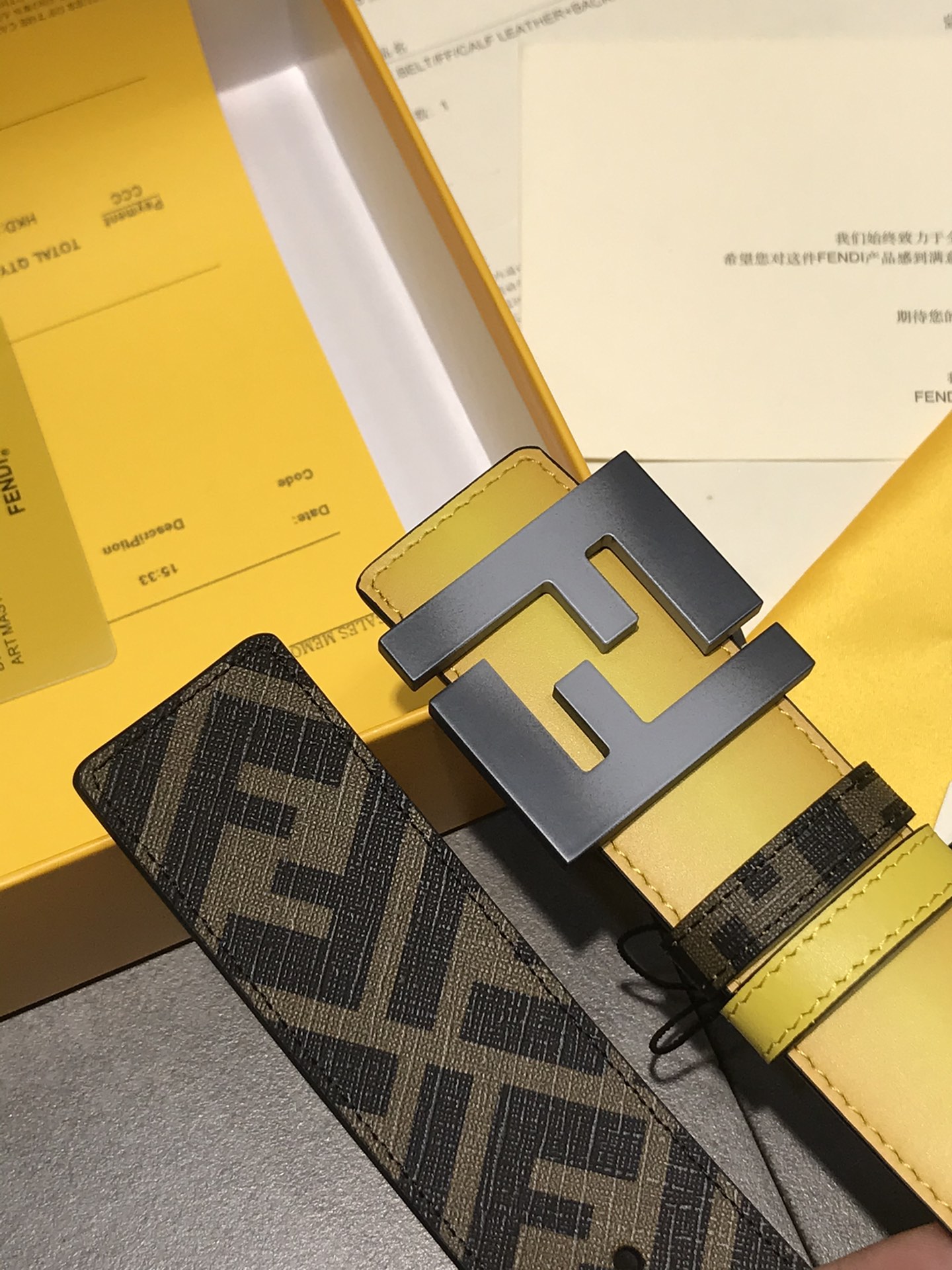 FENDI original rivet buckle