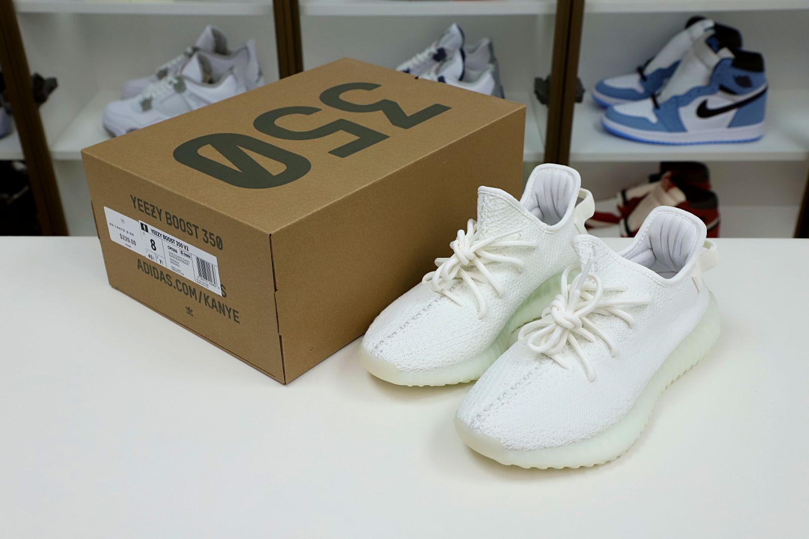 YEEZY BOOST 350 V2 CREAM WHITE / TRIPLE WHITE