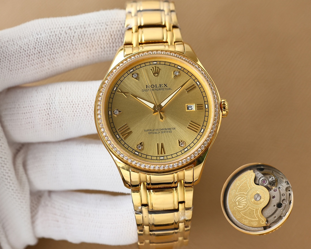 Rolex sapphire glass double mirror