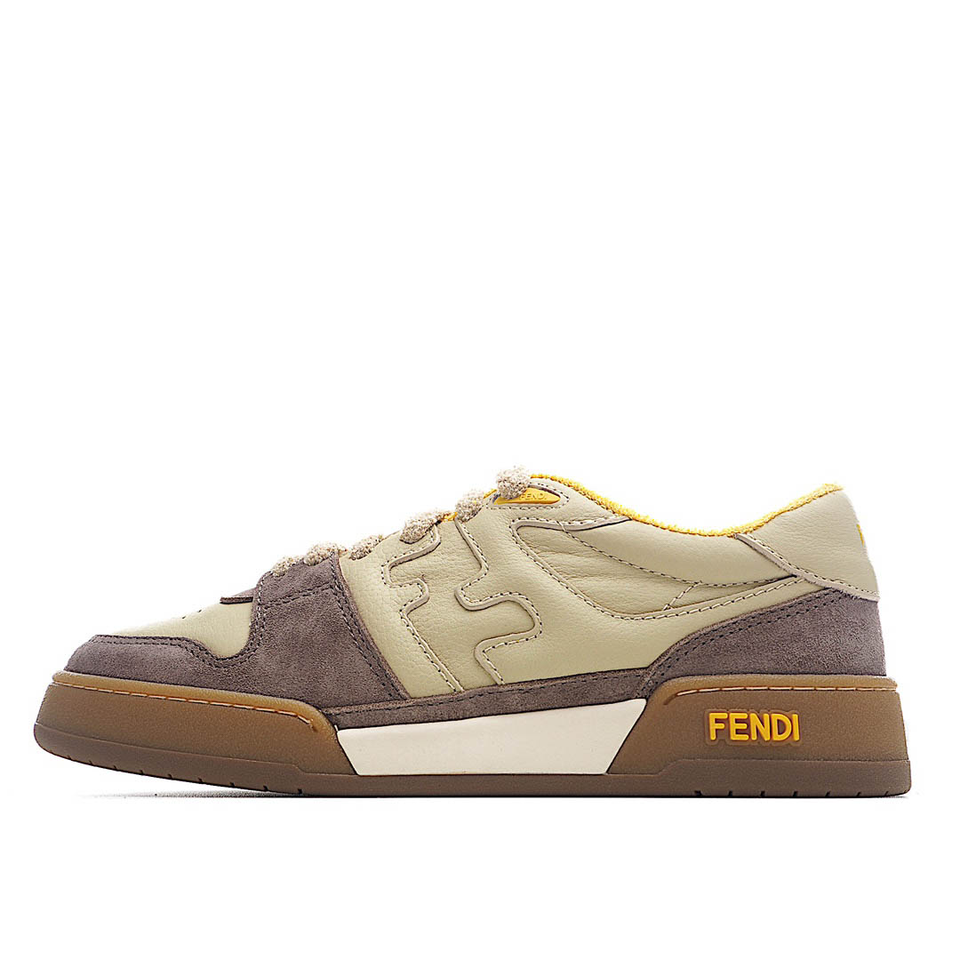Fendi match casual sneakers