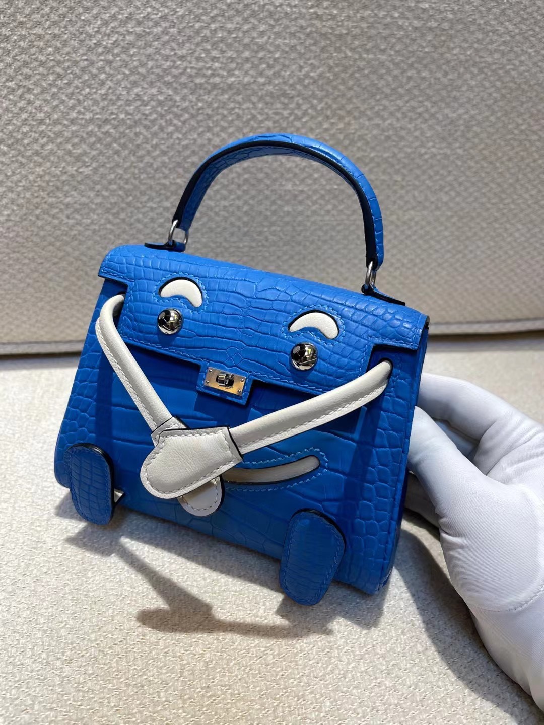 kelly doll  American crocodile top craftsmanship wax thread hand sewing