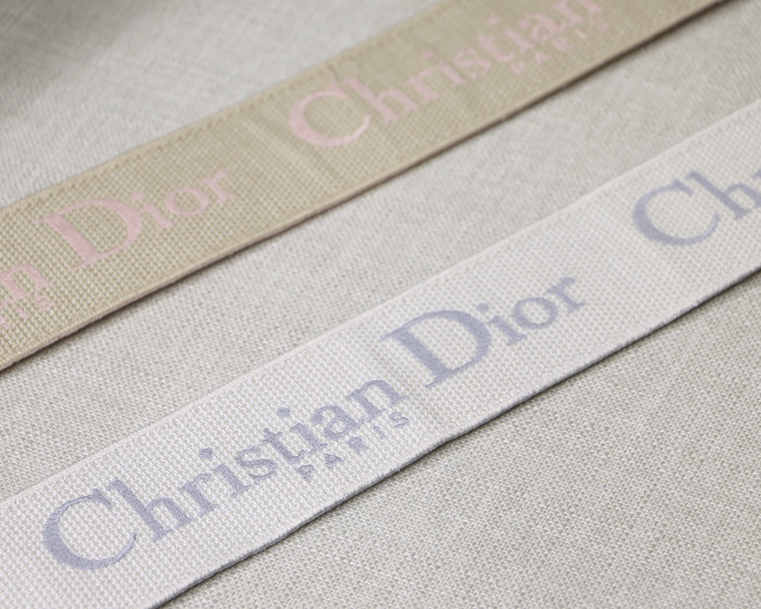 Dior letters gray shoulder strap