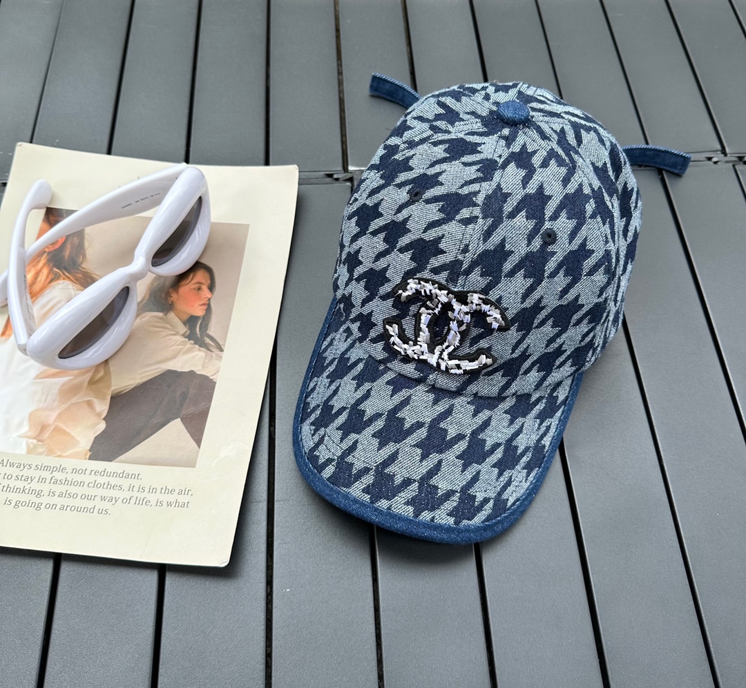 Chanel early spring new original single baseball cap