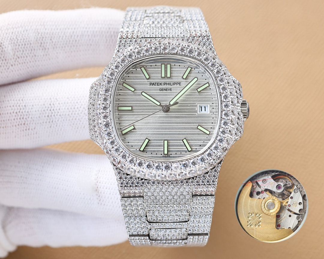 Patek Philippe Platinum Nautilus Watches