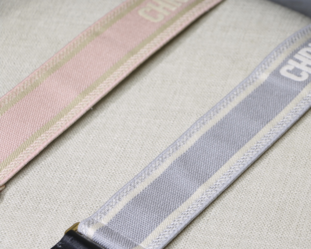 Dior letters gray shoulder strap