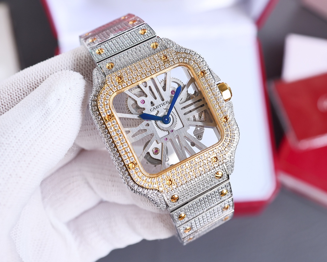 Cartier Santos Skeleton Collection