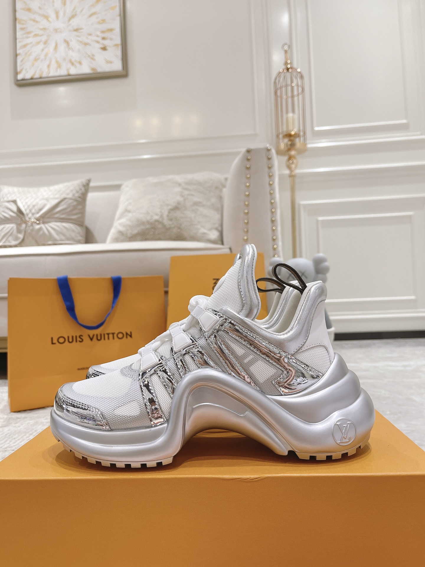 Louis Vuitton Archlight Donkey Brand Louis Vuitton Casual Sports Dad Shoes