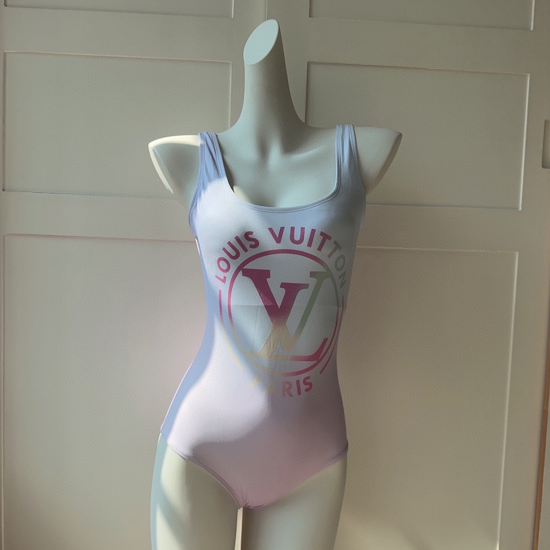 Louis Vuitton gradient swimsuit