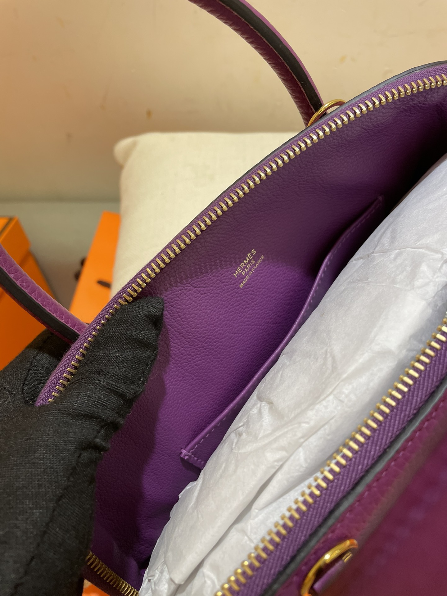 Bolide 25cm Original imported TC leather Anemone purple