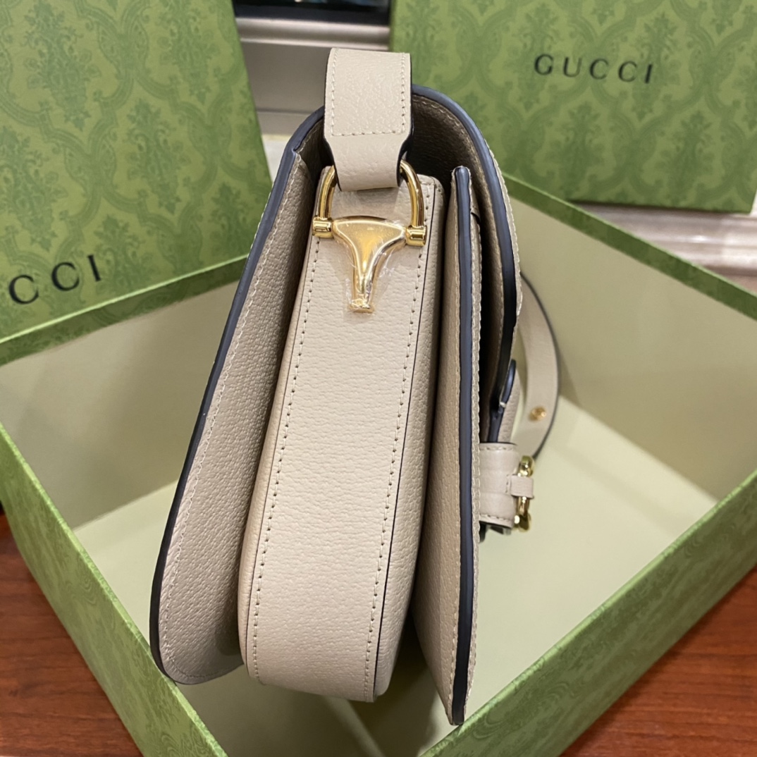 GUCCI Mini sac GG Horsebit saddle bag #602204#