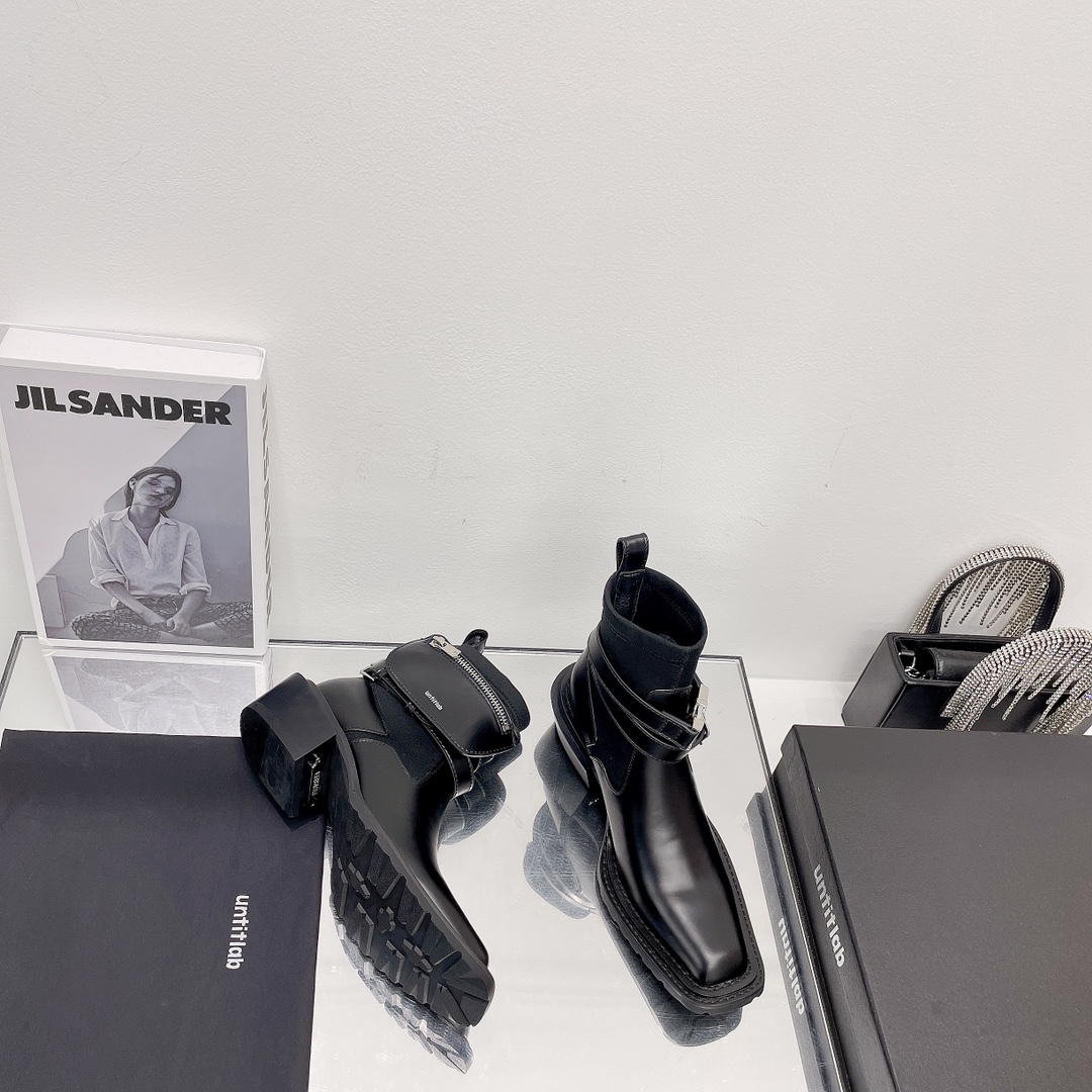 Untitlab 𝟐𝟎𝟐𝟏/𝐒𝐒 𝐧𝐞𝐰 Exclusive and correct version of Untitlab 2021/aw fall/winter fashionable boots