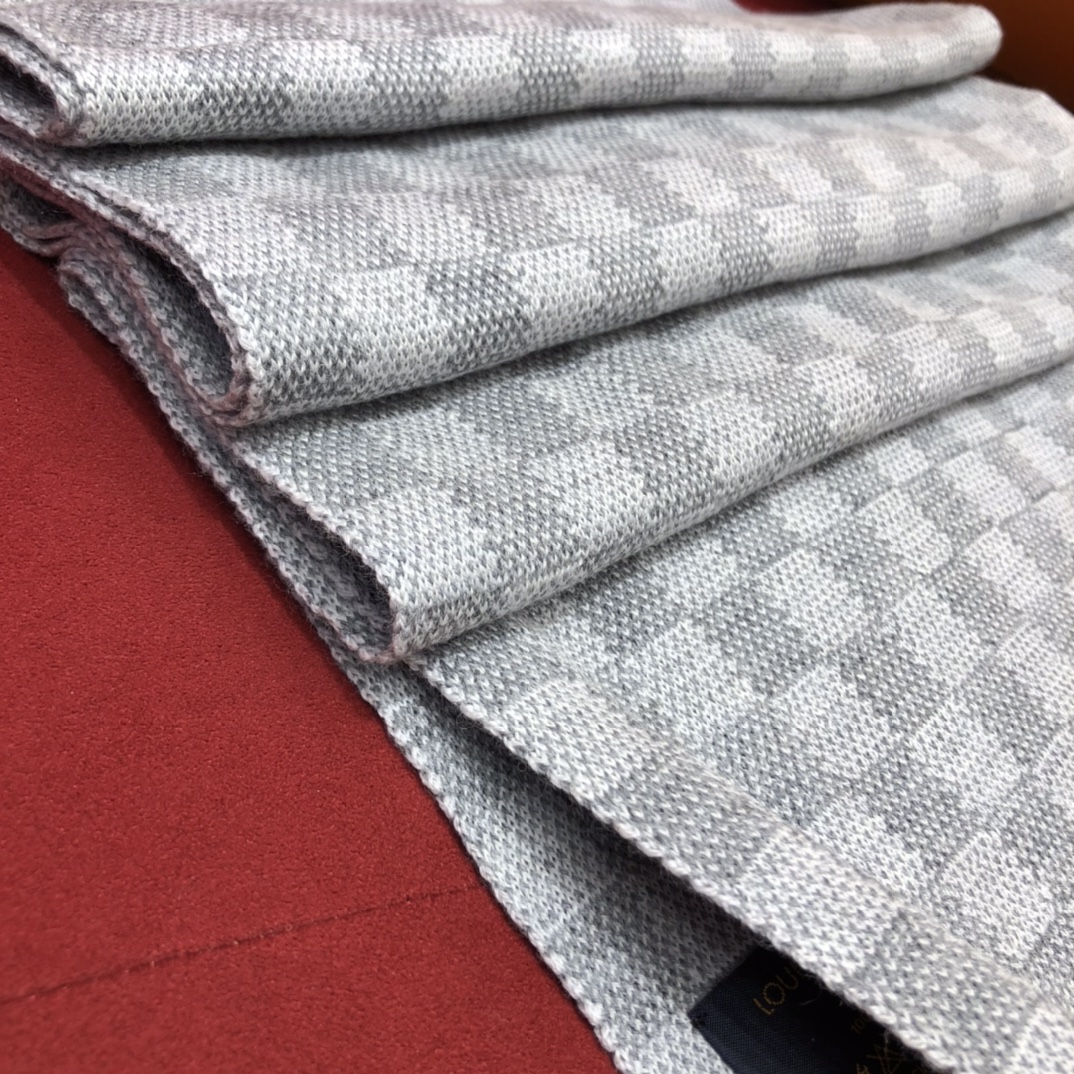 𝐋𝐨𝐮𝐢𝐬 𝐯𝐮𝐢𝐭𝐭𝐨𝐧 Checkered Men's Scarf 100% Wool