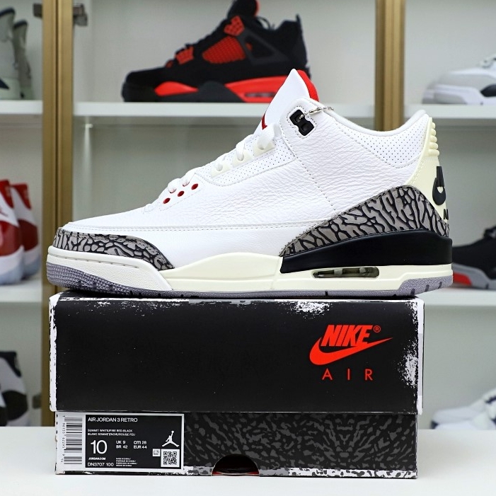 AIR JORDAN 3 WHITE CEMENT REIMAGINED