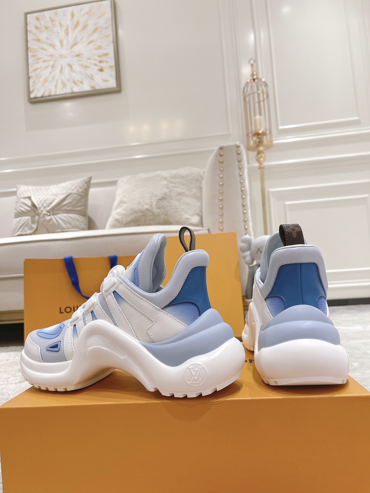 Louis Vuitton Archlight Donkey Brand Louis Vuitton Casual Sports Dad Shoes