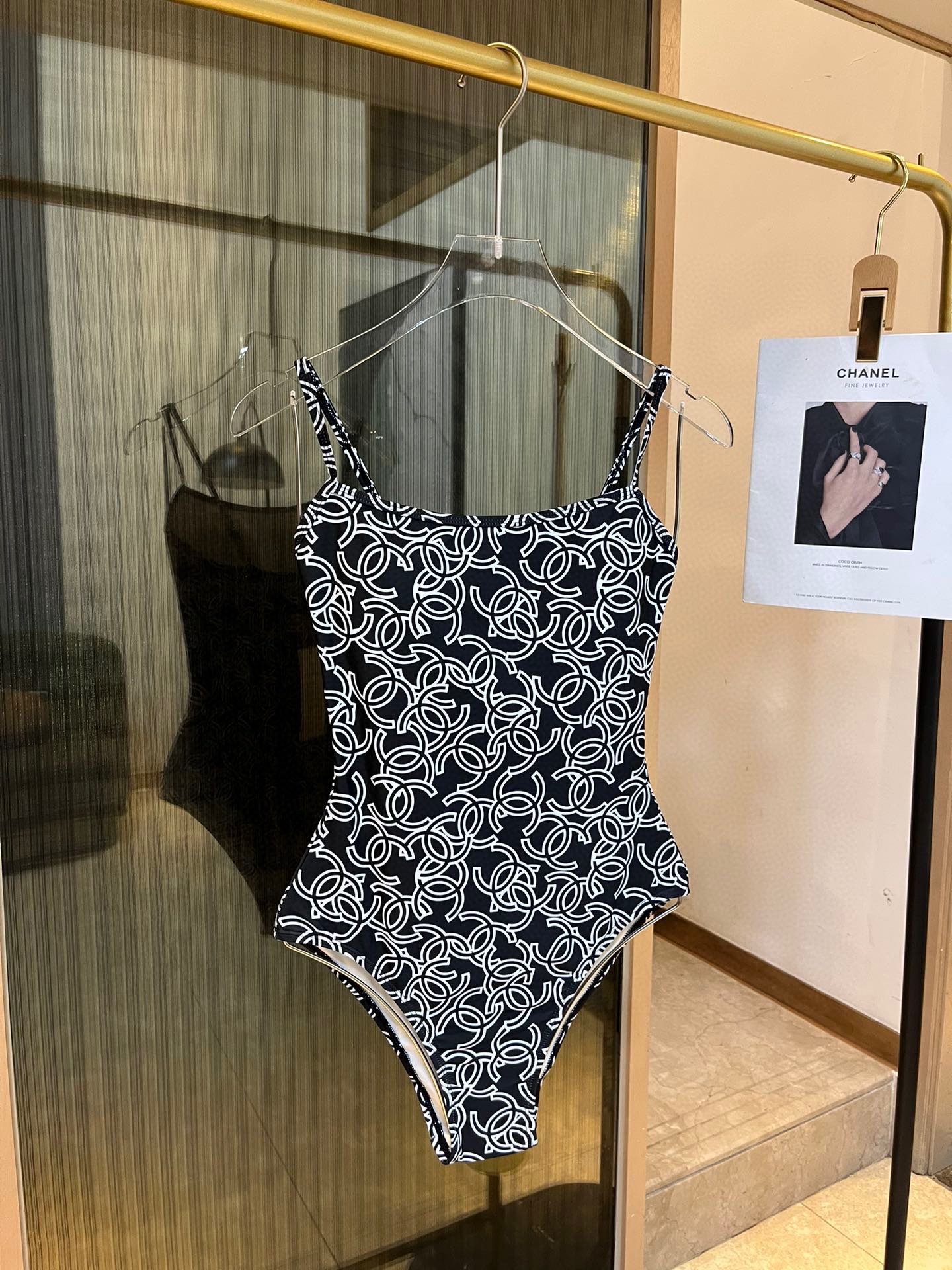 CHANEL One-piece swimming costume