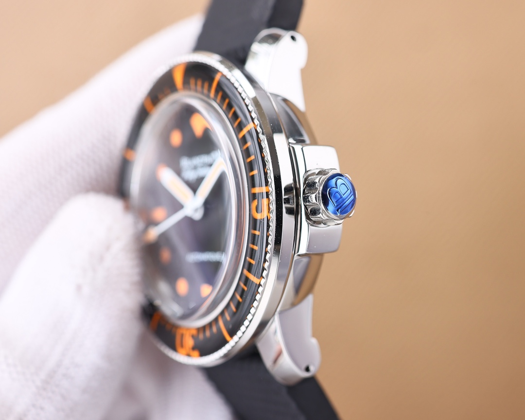 Blancpain Fifty Fathoms [Barracuda] with Calibre 9015 to Cal-1151 Accurate timekeeping