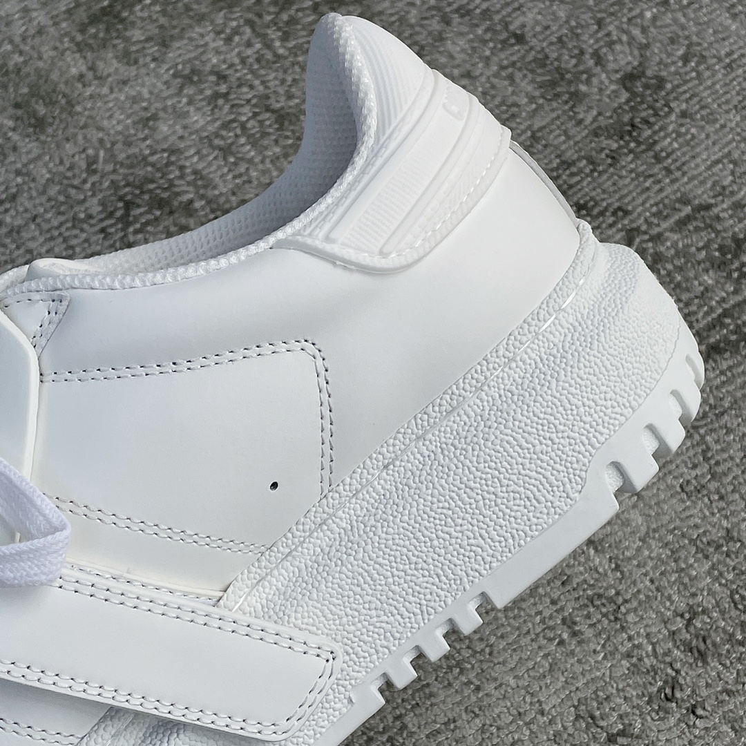 DIOR Shell Toe Pumps Pure White Embroidered 3 Colours Cowhide Upper TPU Outsole