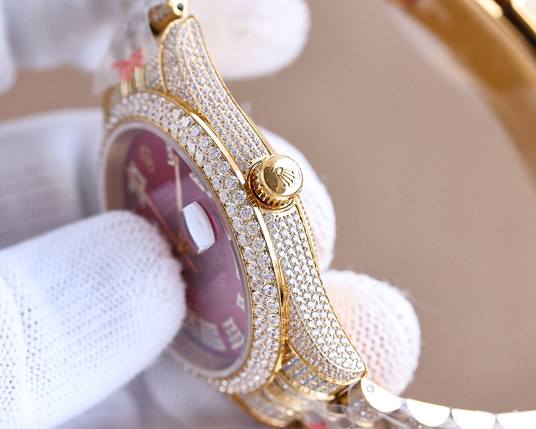 Rolex full diamond model