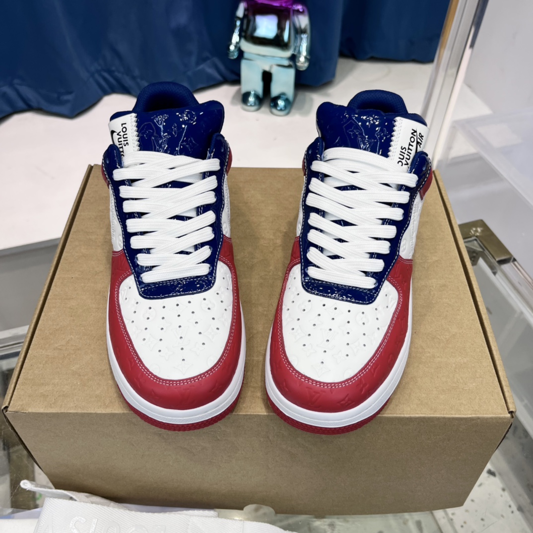 Louis Vuitton x NIKE Air force1 22ss Heavy Joint