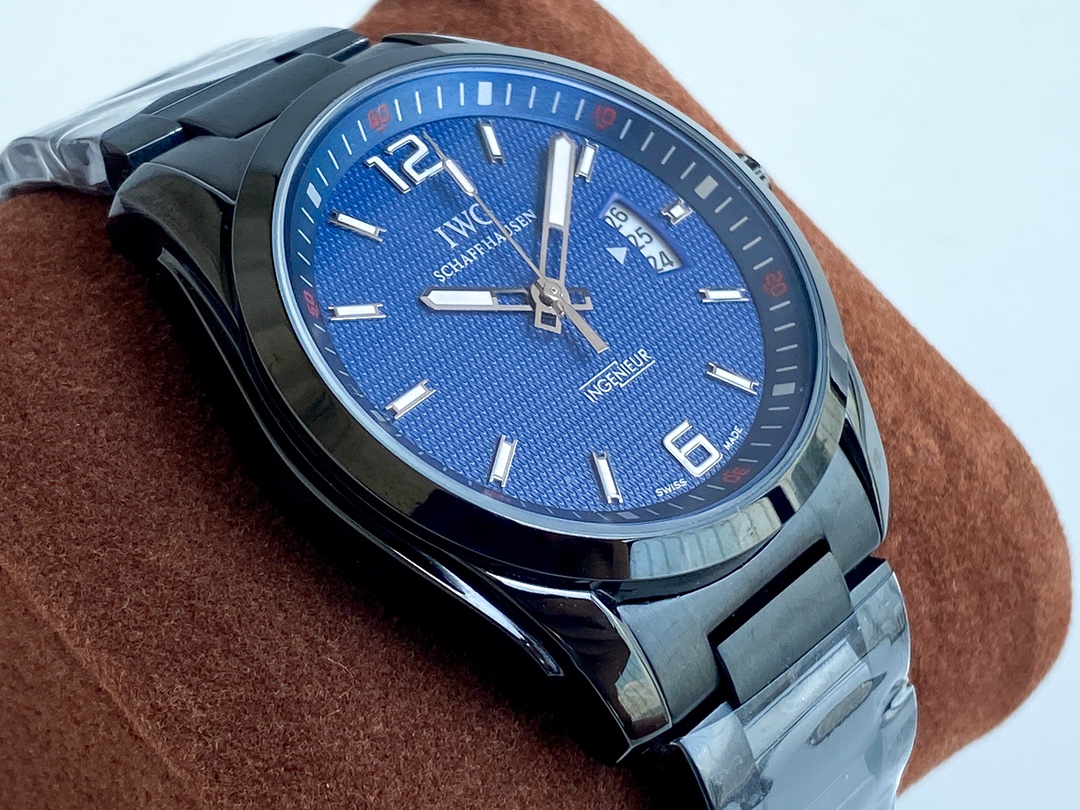 IWC- Fine men's watches Imported Citizen mechanical movement, top 316 stainless steel case and strap