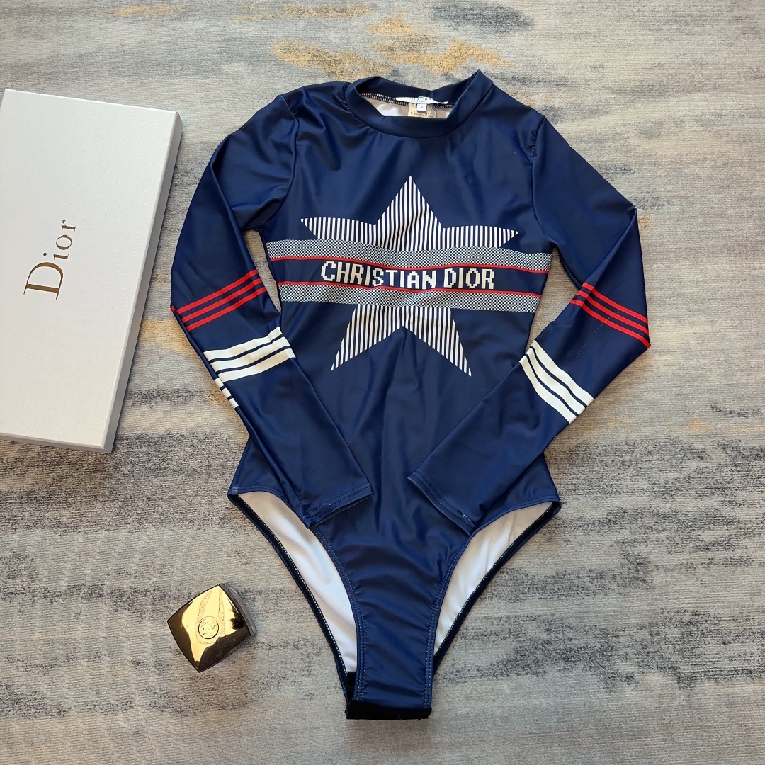Dior Alpine Long Sleeve Swimsuit