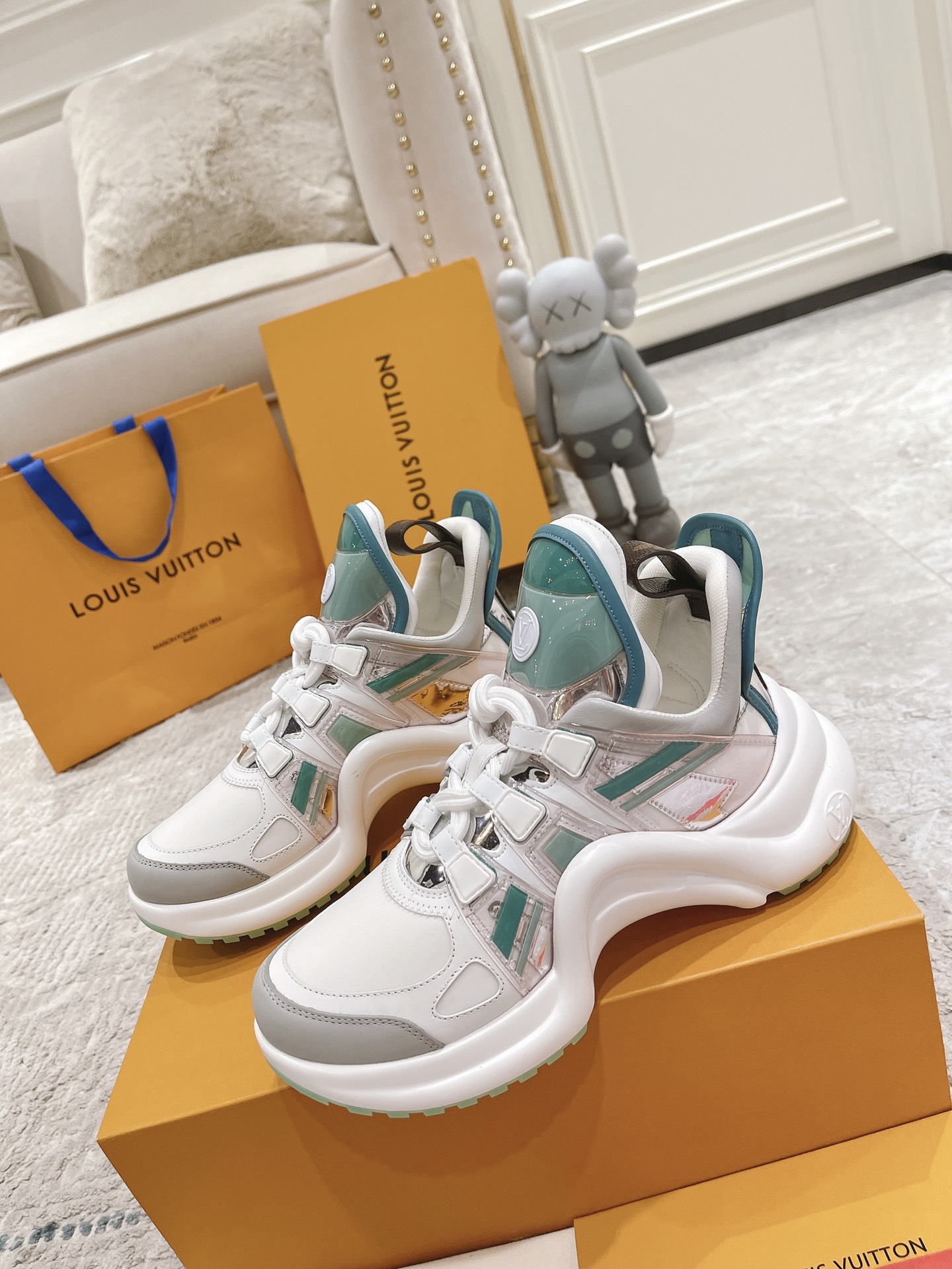 Louis Vuitton Archlight Donkey Brand Louis Vuitton Casual Sports Dad Shoes