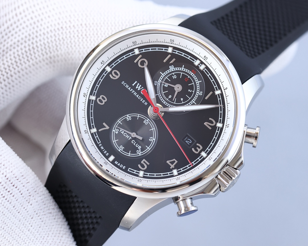 IWC- Portuguese IW390704 with Cal. 89361 chronograph movement Superluminova