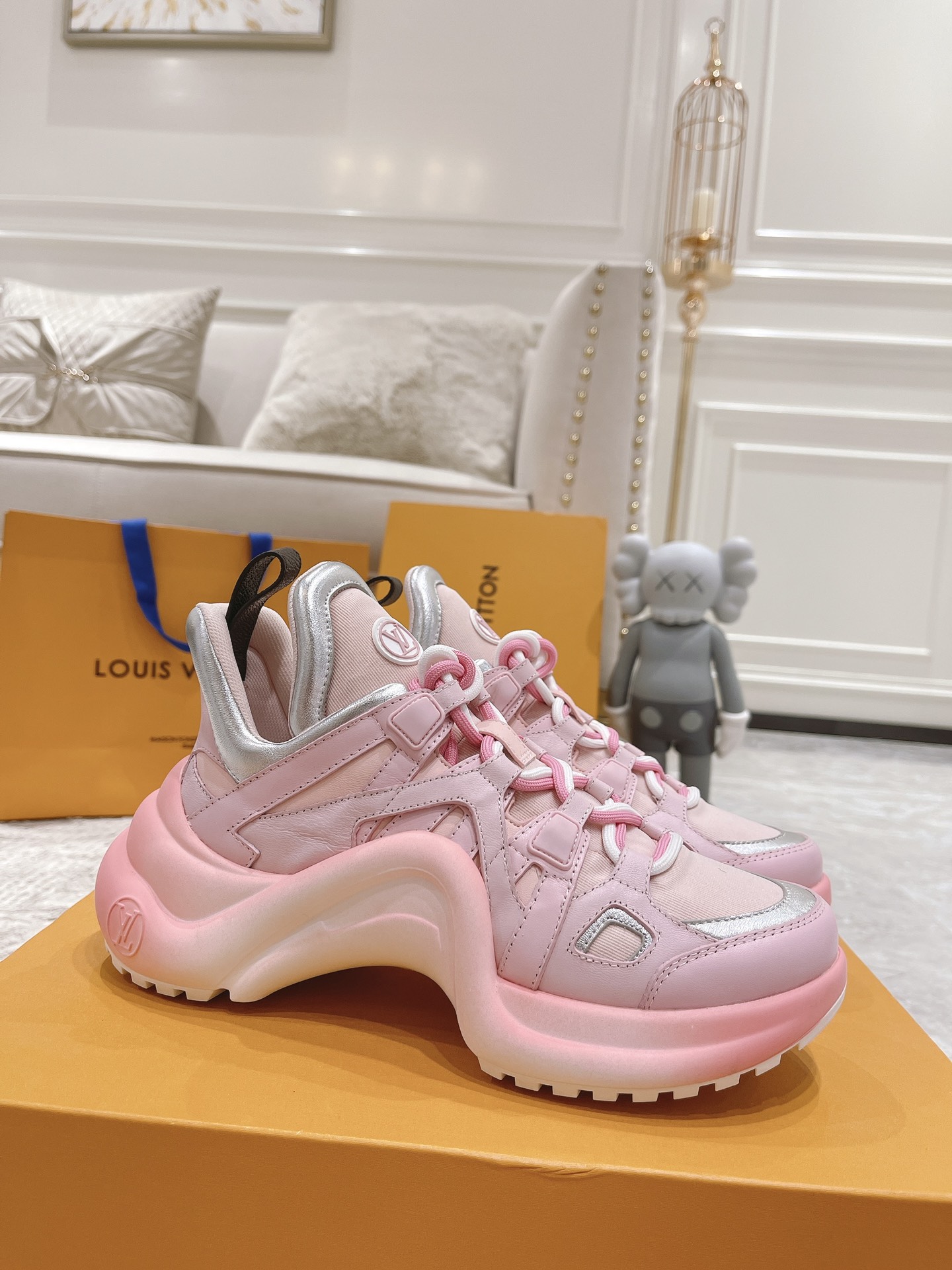 Louis Vuitton Archlight Donkey Brand Louis Vuitton Casual Sports Dad Shoes