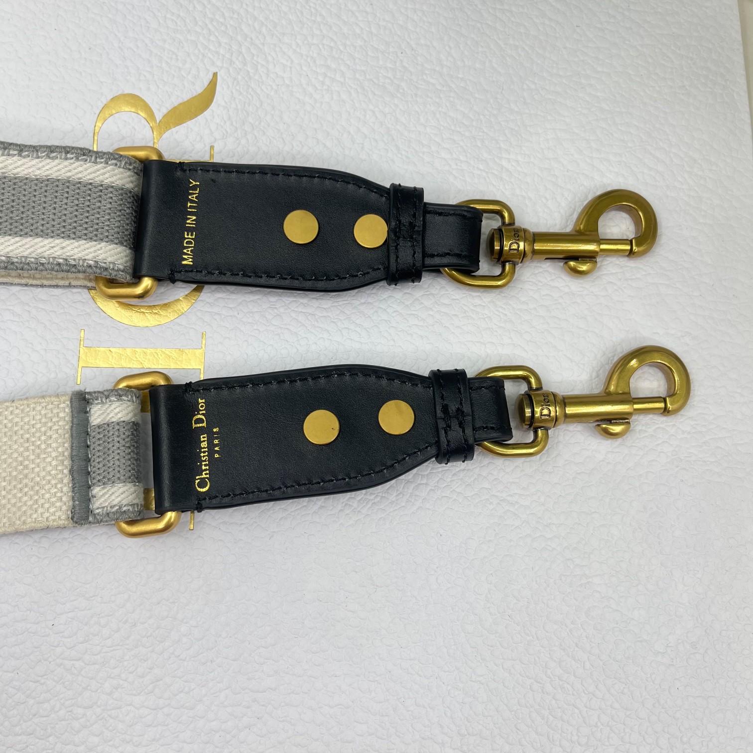 Dior's new adjustable shoulder straps