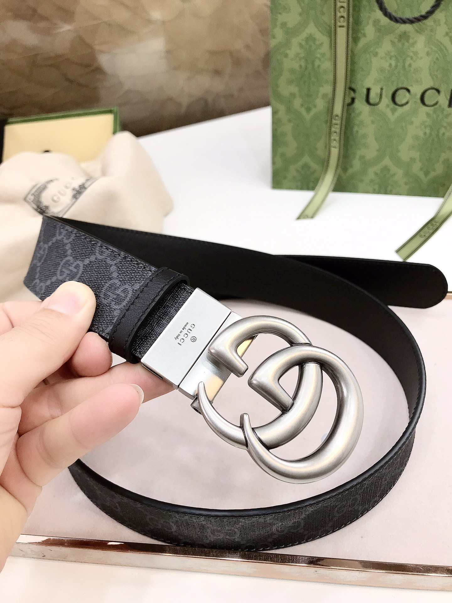 GUCCI Supreme canvas