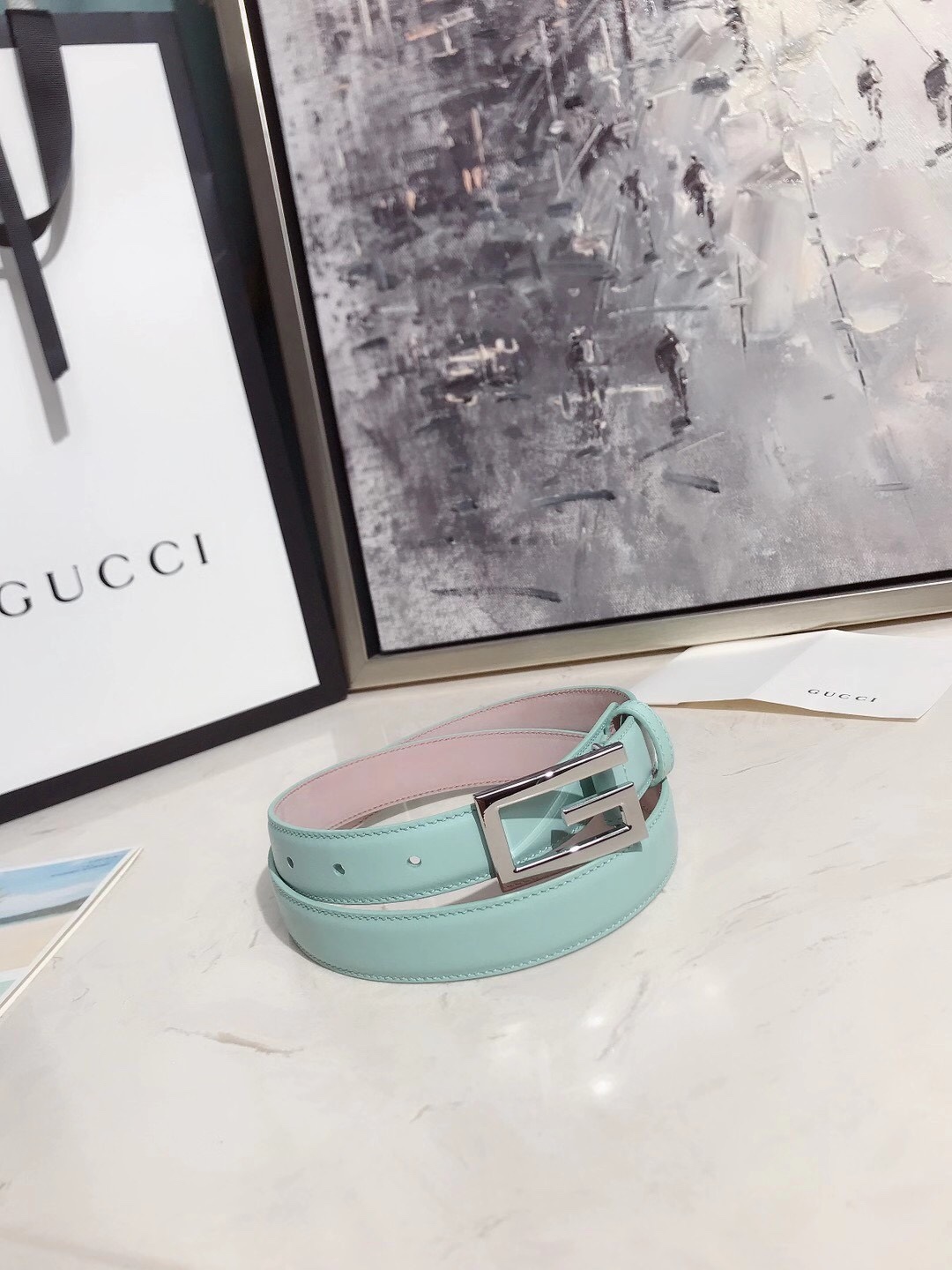 GUCCI D Italy 🇮🇹 imported cowhide