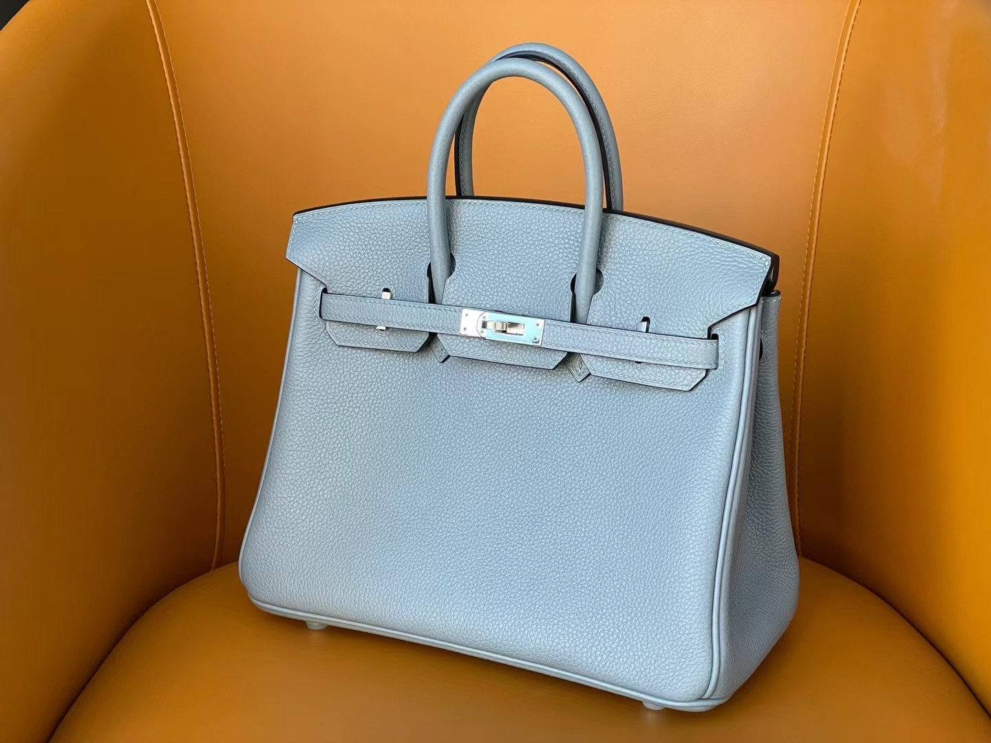 Birkin25/30 Sky Blue Togo Leather
