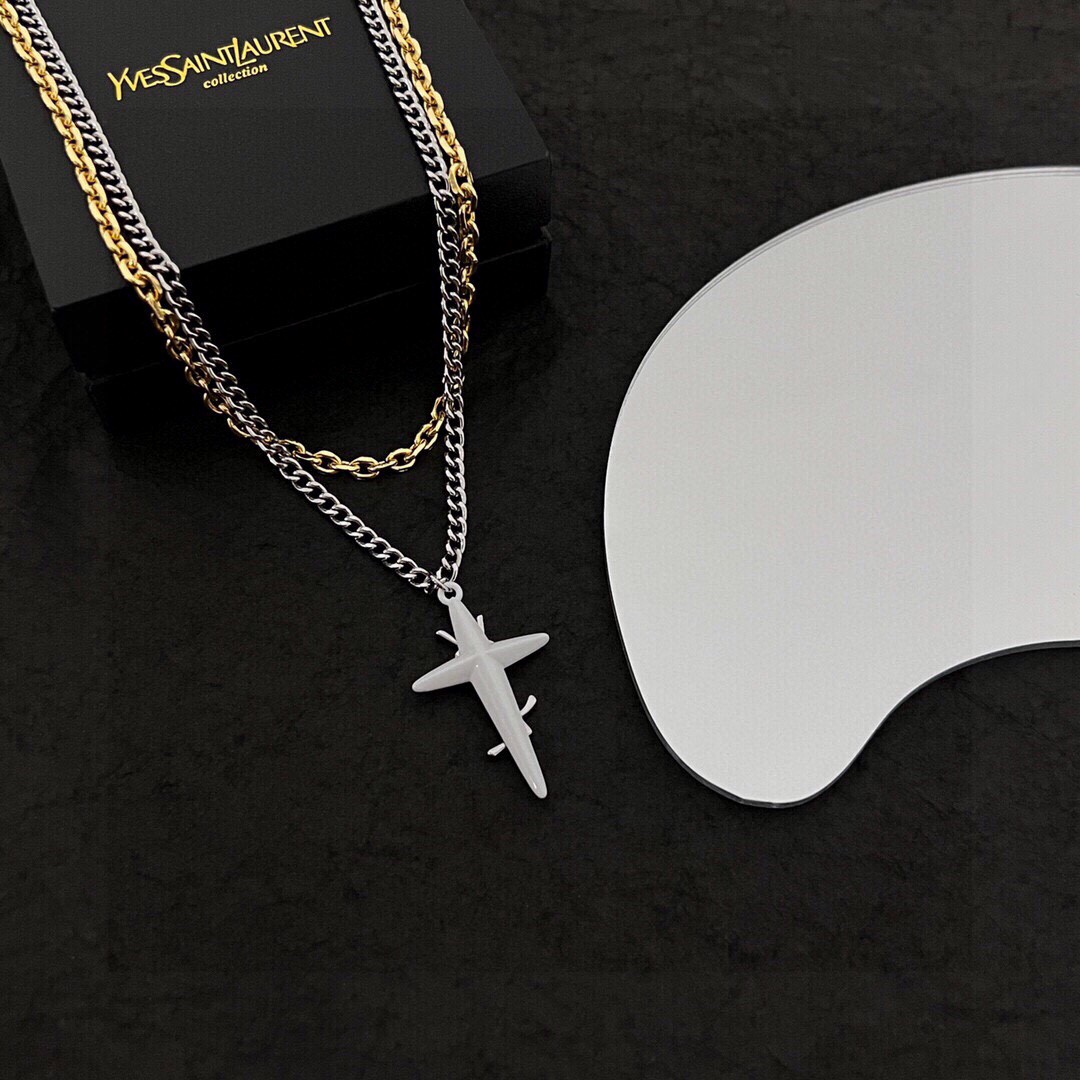 Saint Laurent YSL necklace