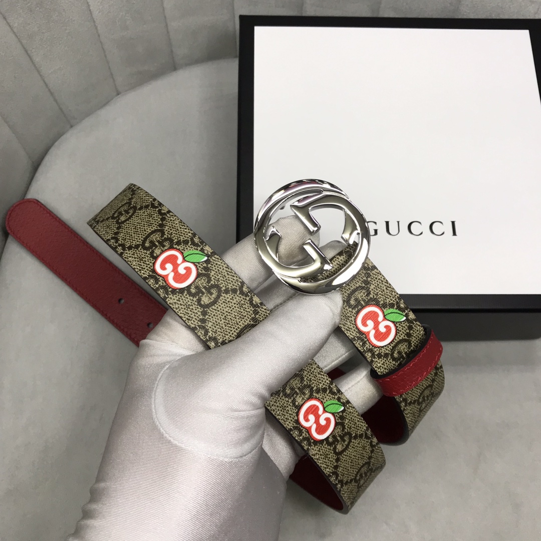 GUCCI odd red apple I💘U lover