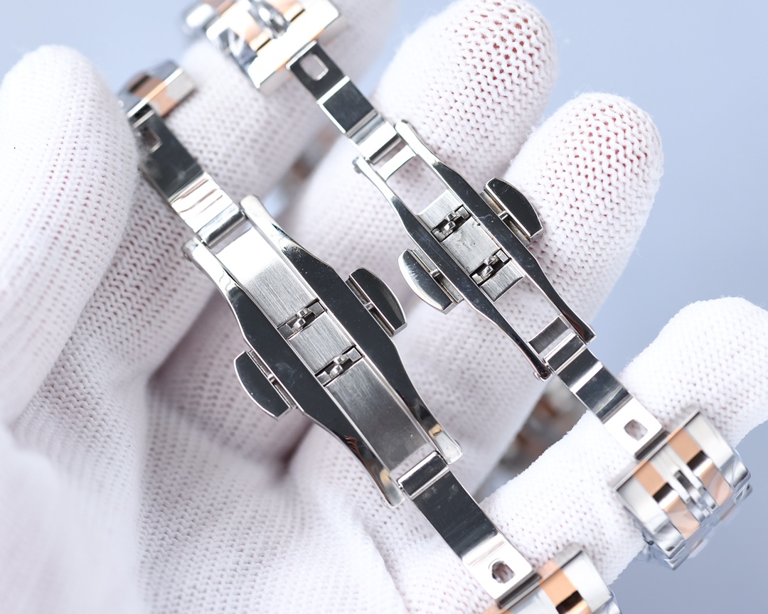 Rolex 316 top stainless steel material, stainless steel bezel set with multiple Swarovski diamonds