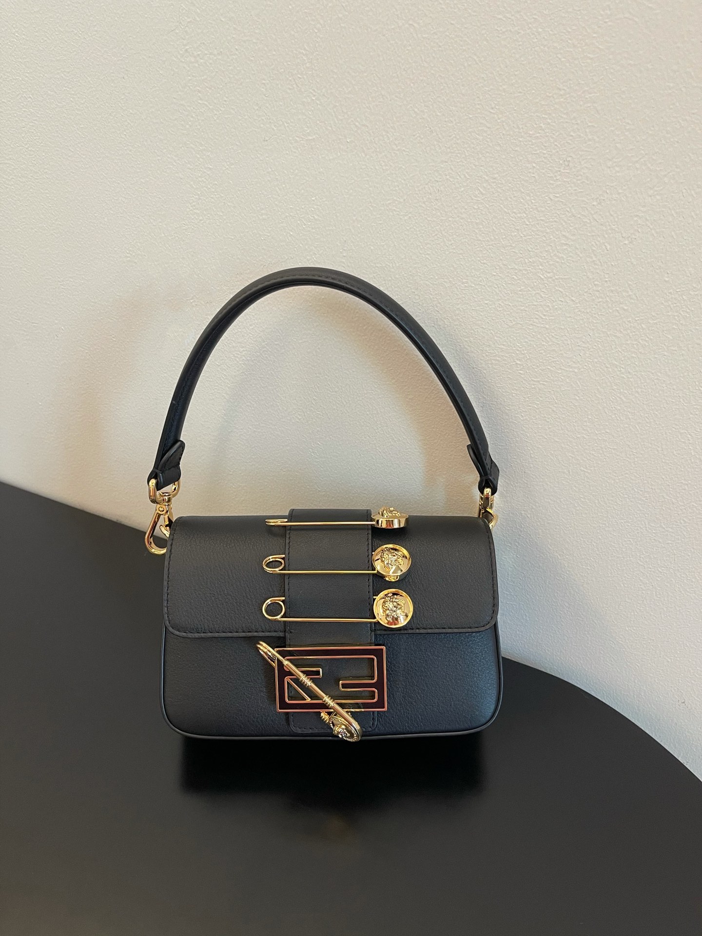 FENDI F andace series small baguette