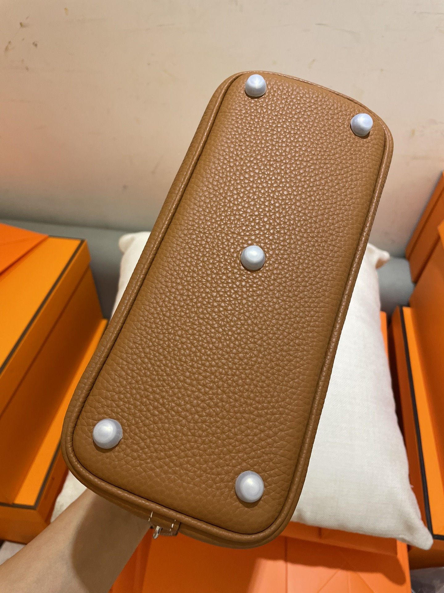 Bolide 25cm original imported TC leather golden brown