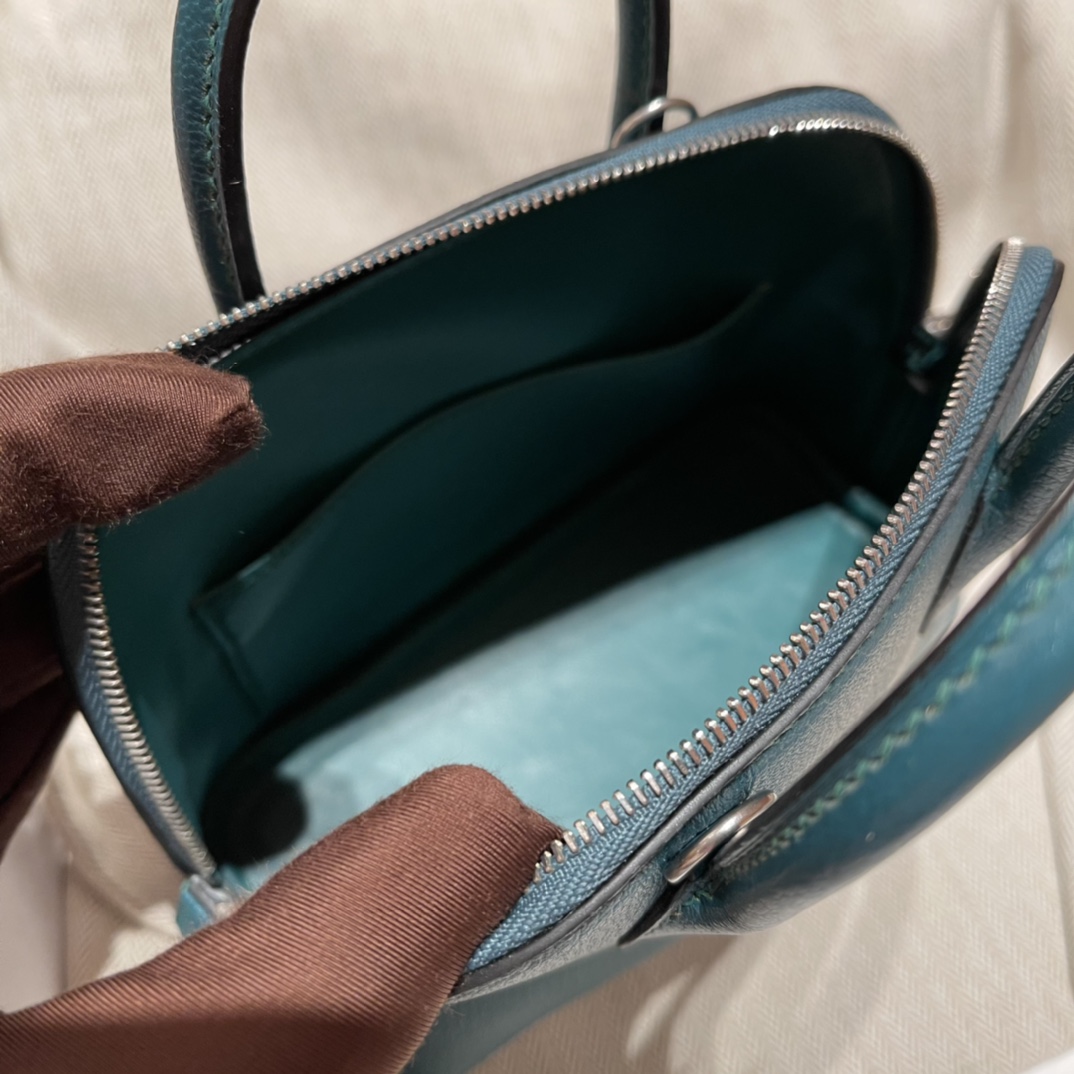 Bolide Mini 18CM Goatskin Mysore W0 Bosphorus Green Vert Bosphore