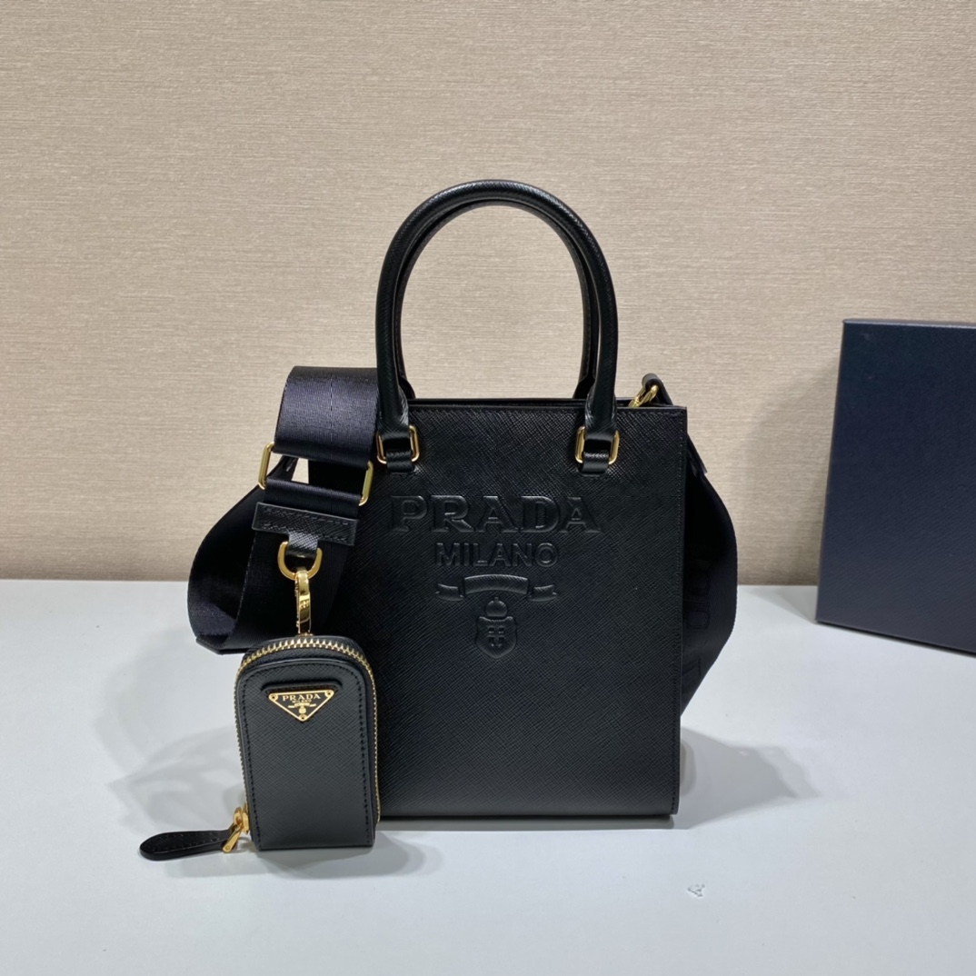 𝐏𝐑𝐀𝐃𝐀 Small size tote bag 1BA333