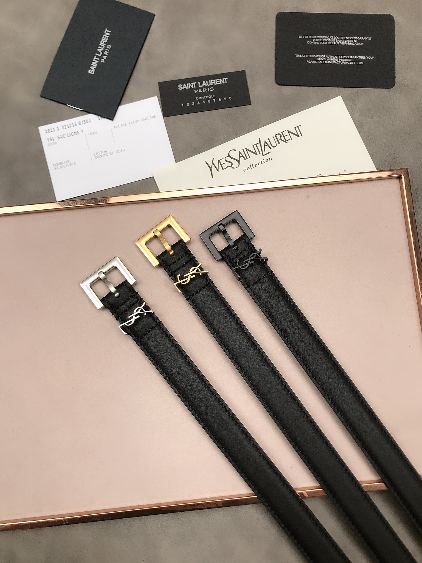 Saint Laurent Women's Belt