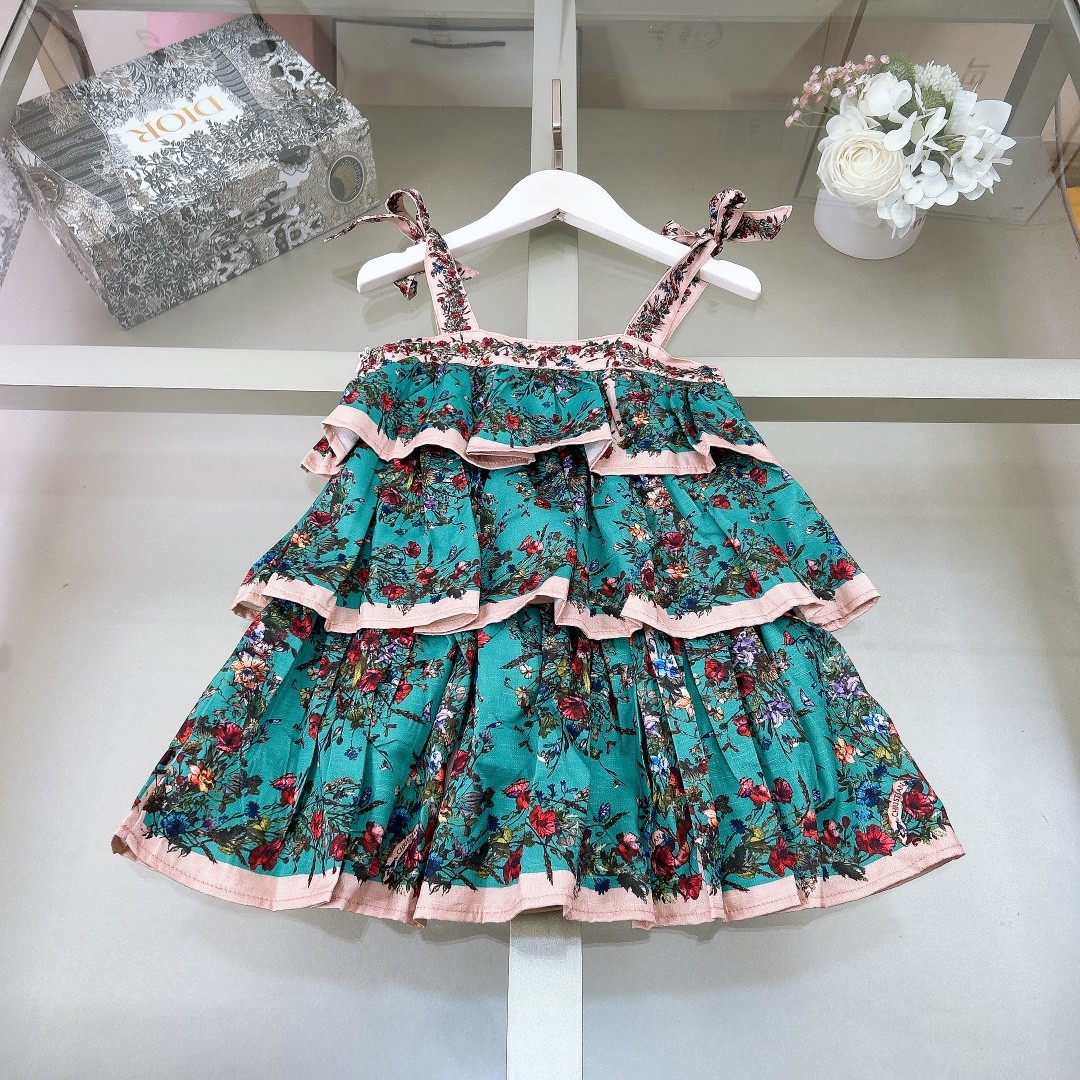 D&G spring and summer girls skirt suit