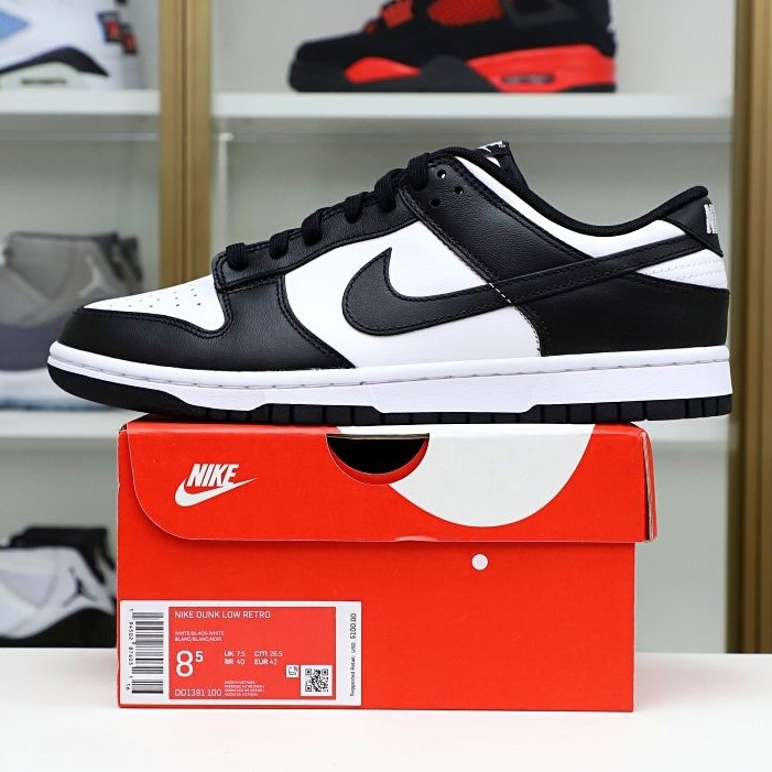DUNK LOW PANDA BLACK WHITE