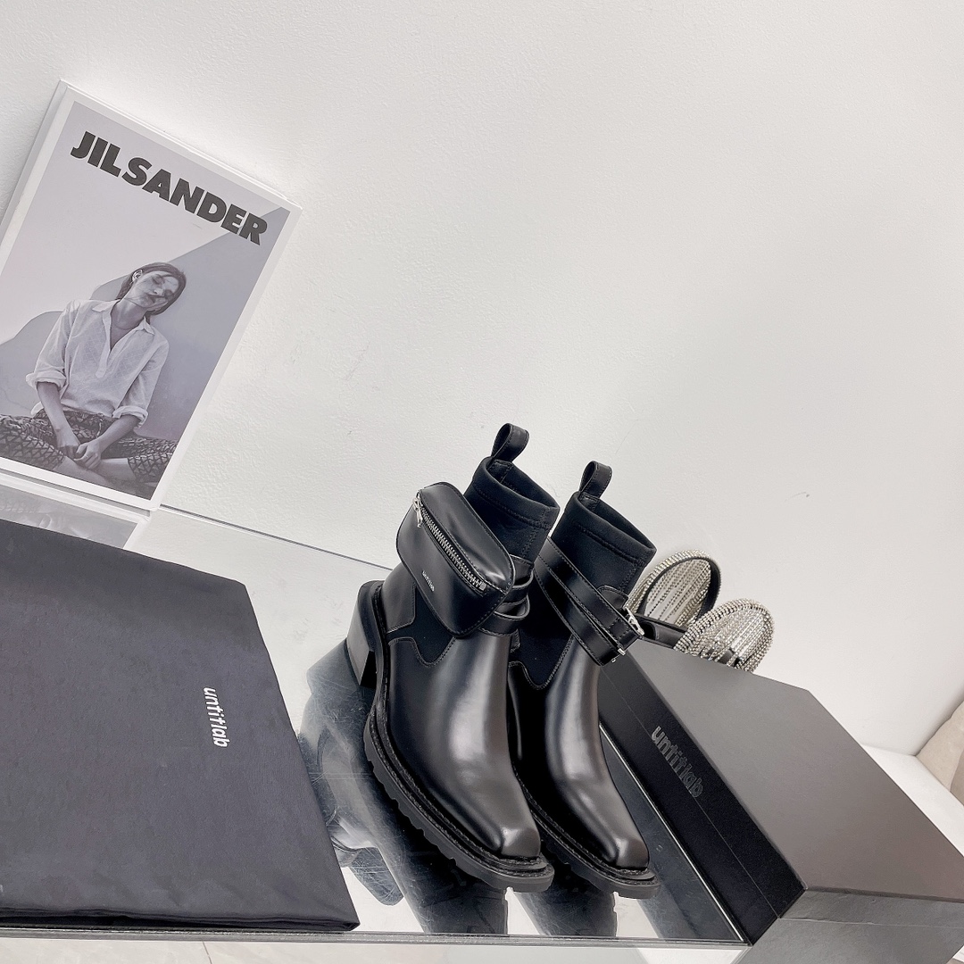 Untitlab 𝟐𝟎𝟐𝟏/𝐒𝐒 𝐧𝐞𝐰 Exclusive and correct version of Untitlab 2021/aw fall/winter fashionable boots