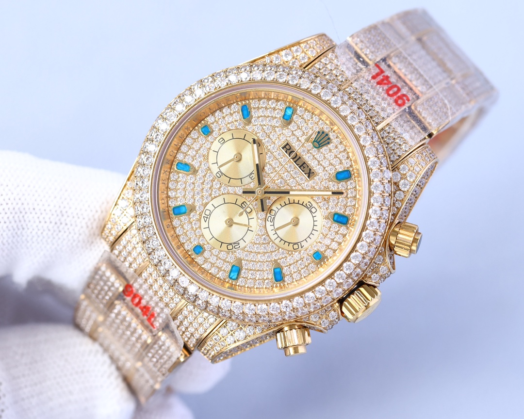 Rolex Cosmic Chronograph Daytona Gypsophila 40 Series