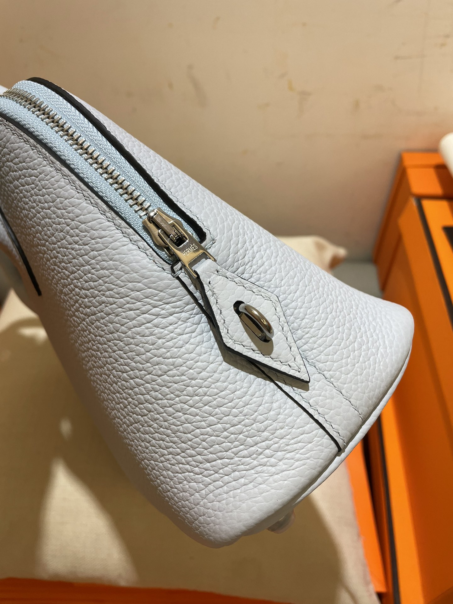 Bolide 25cm Original imported TC leather Holy Grail blue Silver buckle