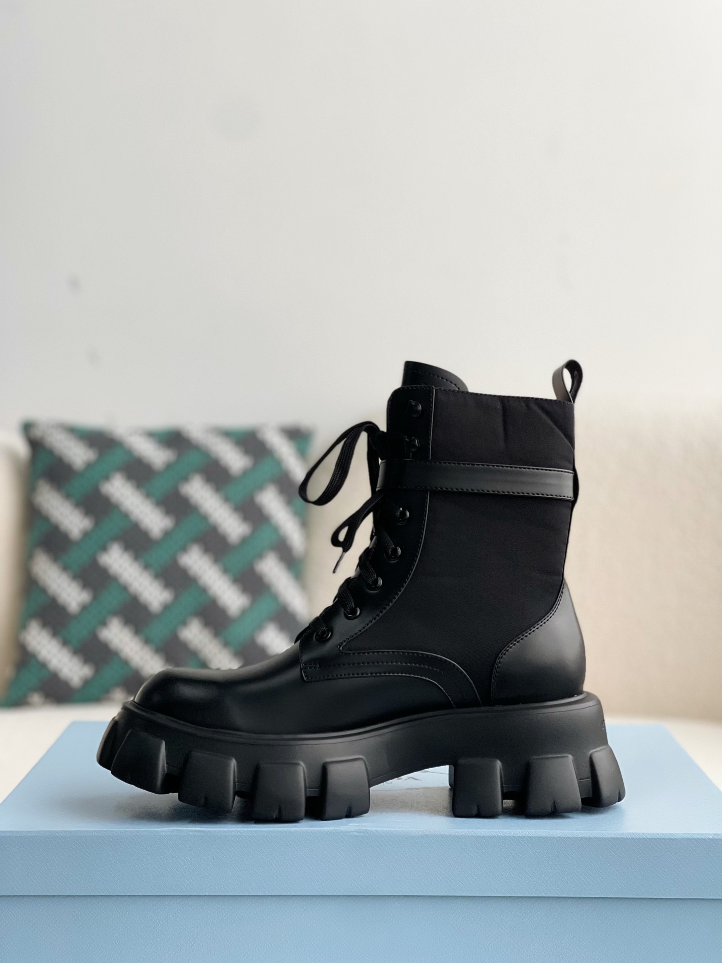 Prada Cloudbus Thunder technology fabric sneakers