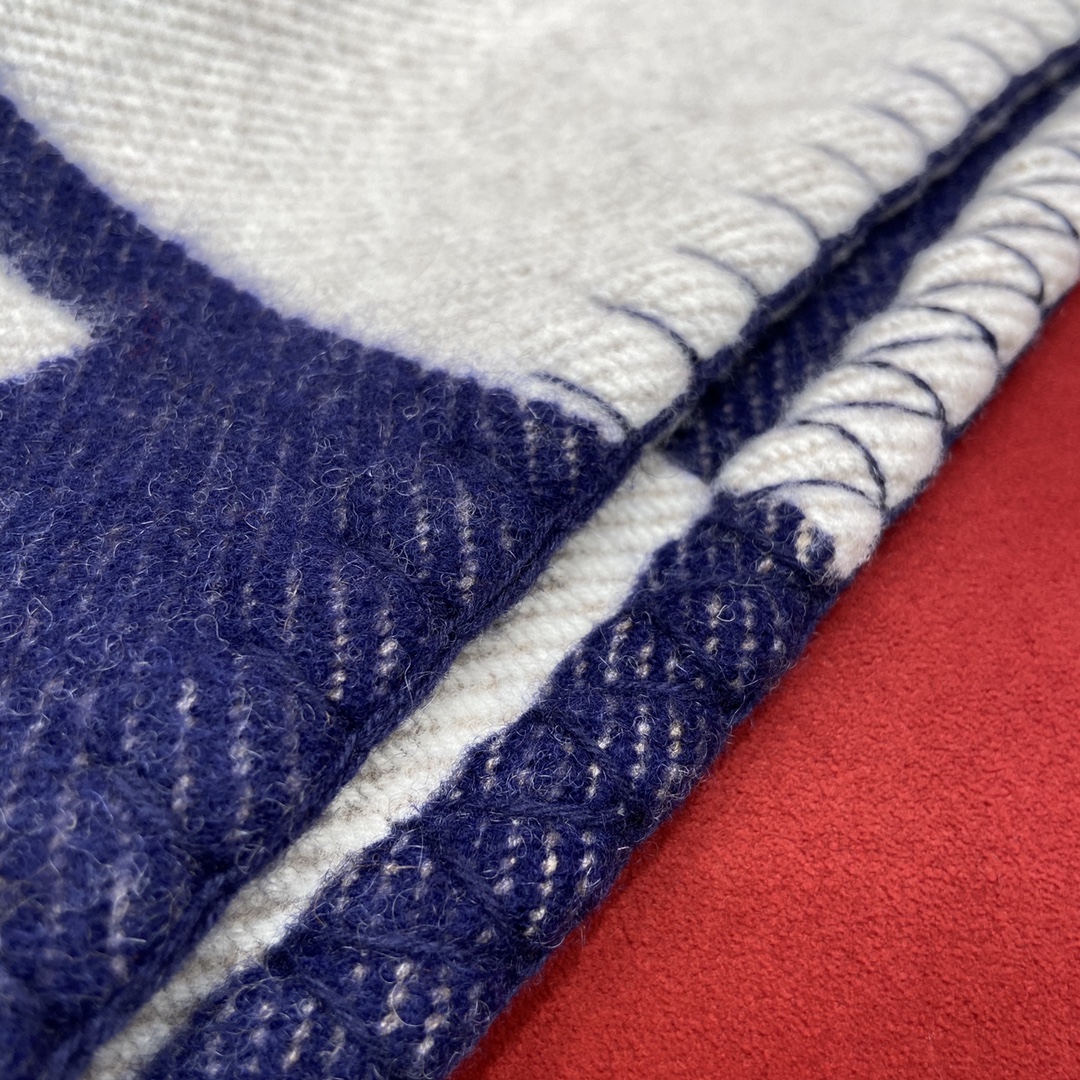 𝐇𝐞𝐫𝐦𝐞𝐬 • 𝟐𝟑𝐍𝐞𝐰【Blue】(%90 merino wool + 10% cashmere)