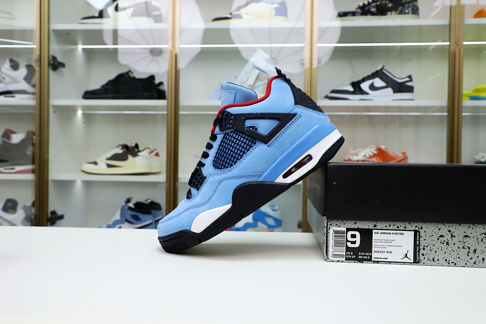 TRAVIS SCOTT X AIR JORDAN 4 RETRO CACTUS JACK FRIENDS & FAMILY